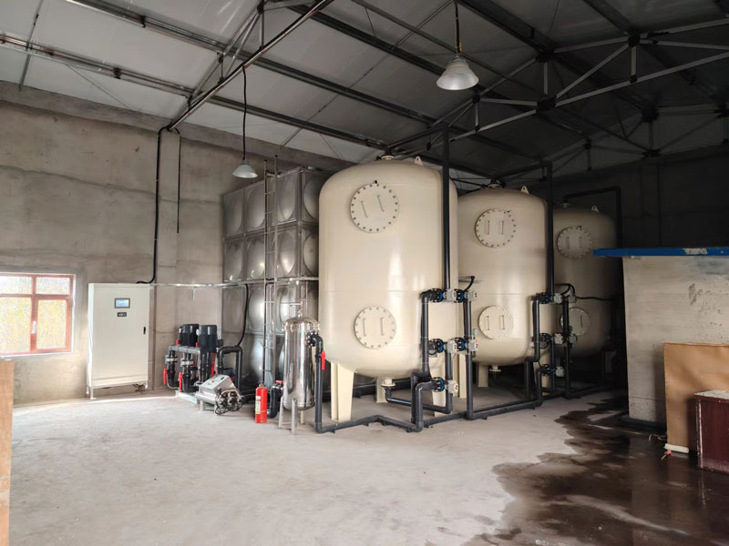 綠源肉業40噸除鐵錳設備